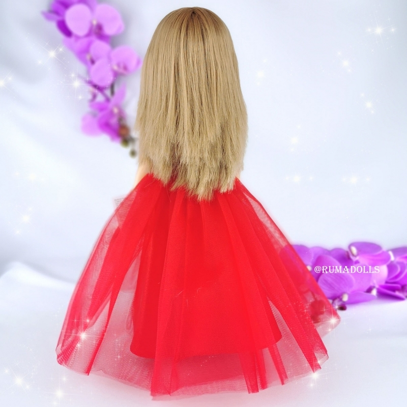 Кукла Карла в платье «Рубин» - 6