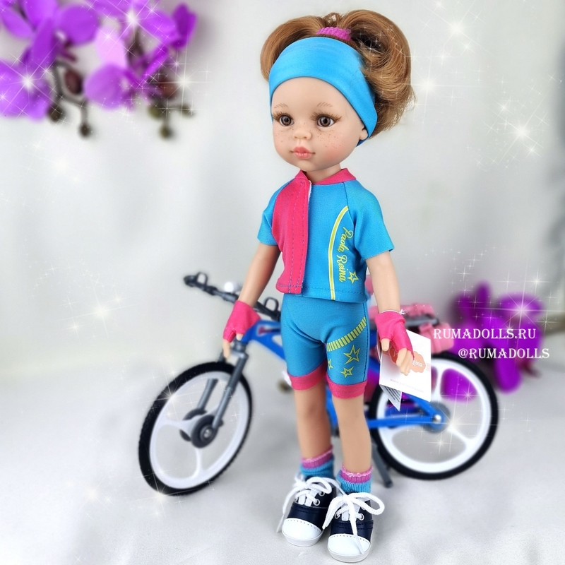 Кукла Даша велосипедистка, арт. 04654, 32 см - 6