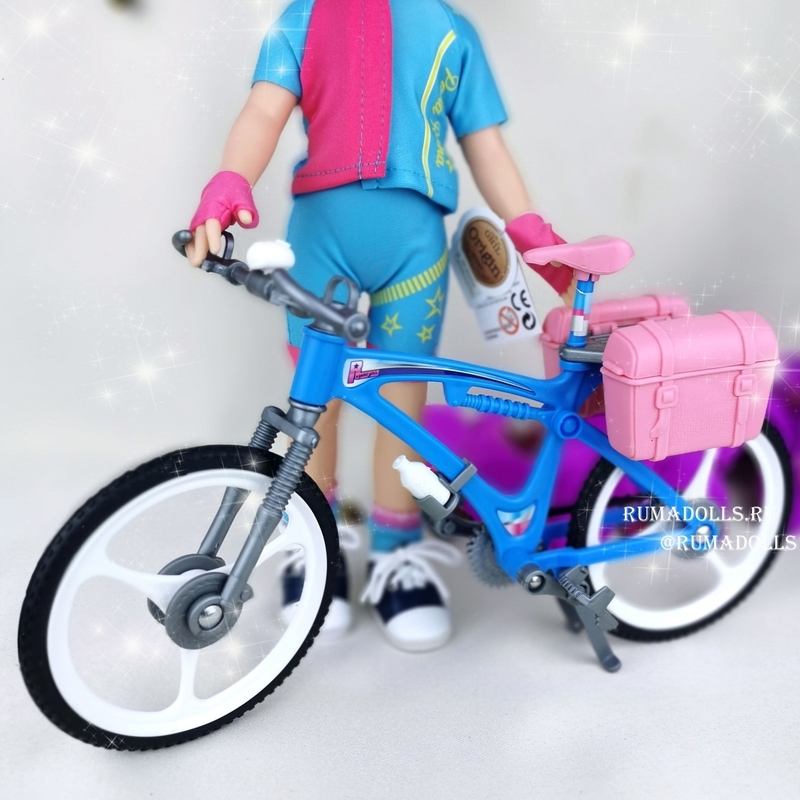 Кукла Даша велосипедистка, арт. 04654, 32 см - 8