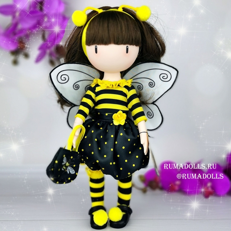 Кукла Горджусс «Пчелка-возлюбленная», 32 см - 6