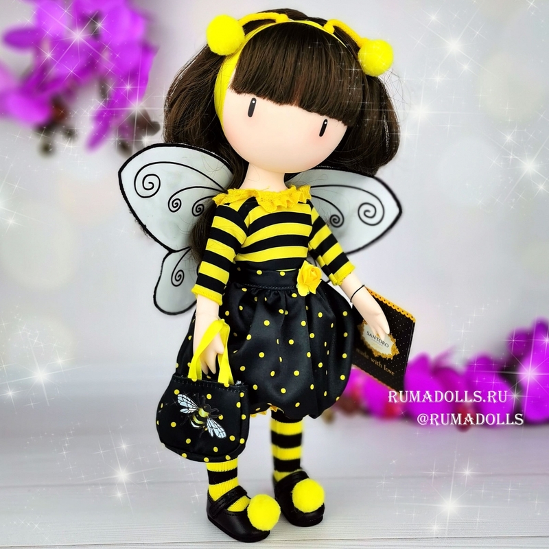 Кукла Горджусс «Пчелка-возлюбленная», 32 см - 9