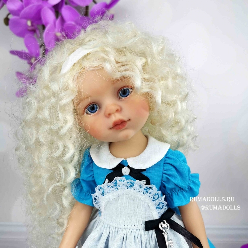 ООАК кукла Алиса в стране чудес RD07011, 32 см - 7