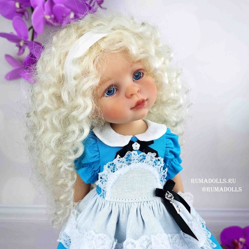 ООАК кукла Алиса в стране чудес RD07011, 32 см - 9