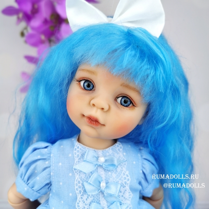 ООАК кукла Мальвина RD07013, 32 см - 6