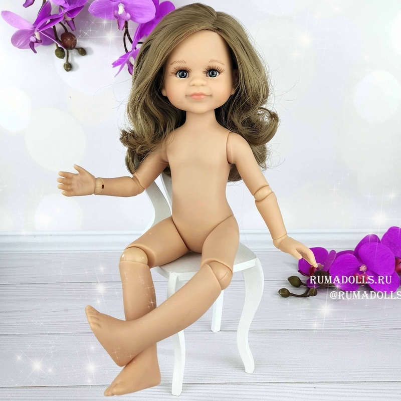 Кукла Клео на шарнирном теле, арт. RD07019. В пижаме, 32 см - 6