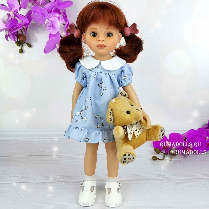 ООАК кукла Ниночка RD07020, 32 см - 5