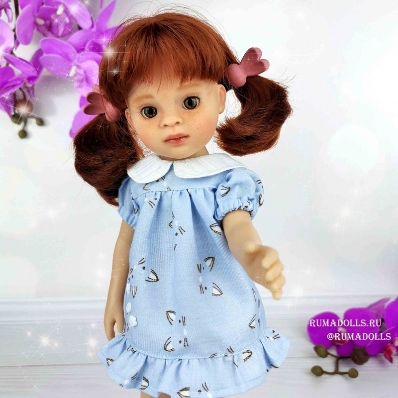 ООАК кукла Ниночка RD07020, 32 см - 7