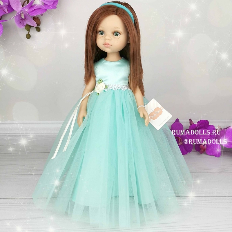 Кукла Кристи в платье «Амазонит», 32 см - 4