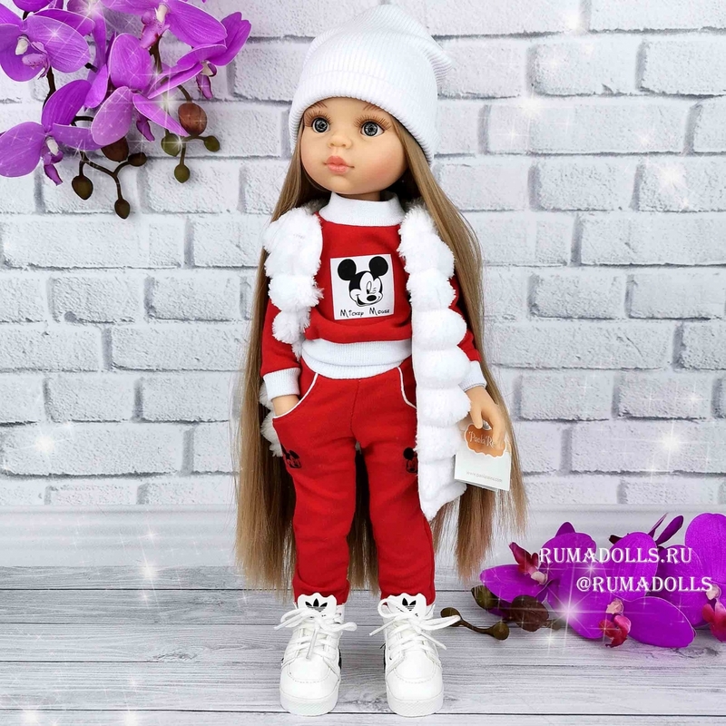 Кукла Карла «Sport Style» в красном, 32 см - 10