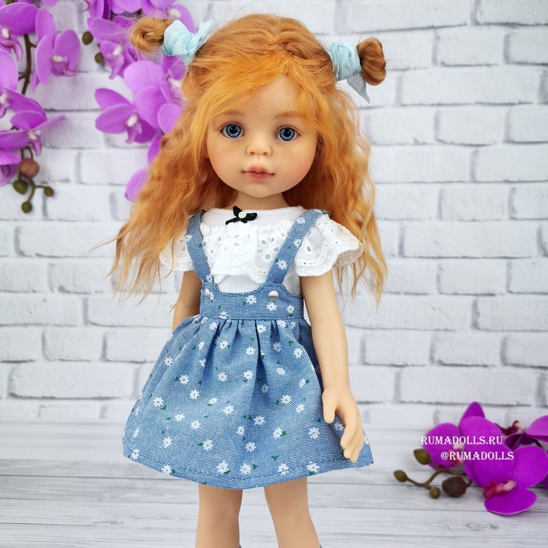 ООАК кукла Иришка RD07021, 32 см - 11
