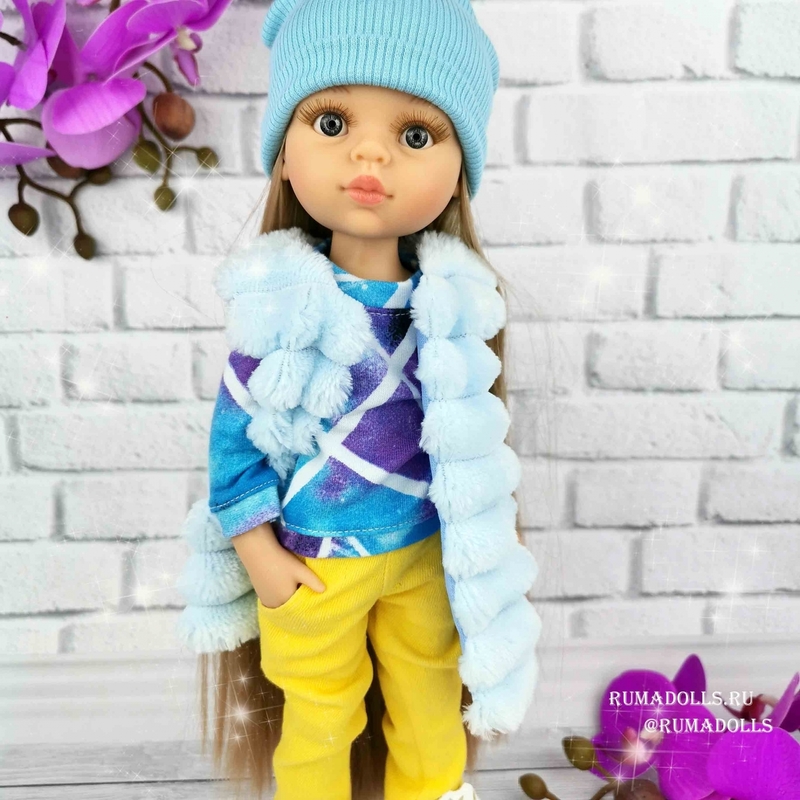 Кукла Карла в одежде, арт. RD00152, 32 см - 6