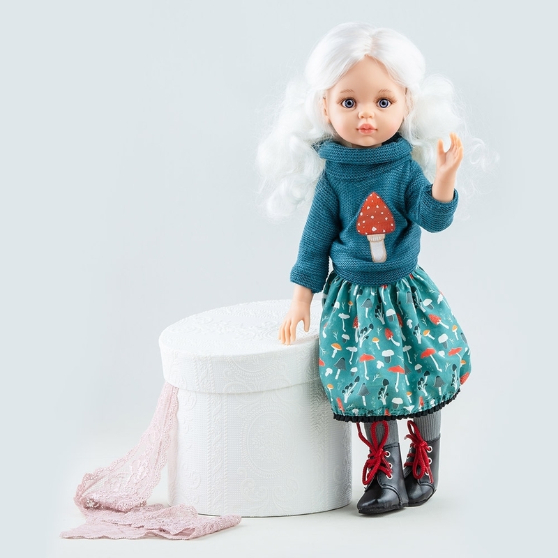 Кукла Сесиль, шарнирная, арт. 04854, 32 см - 9