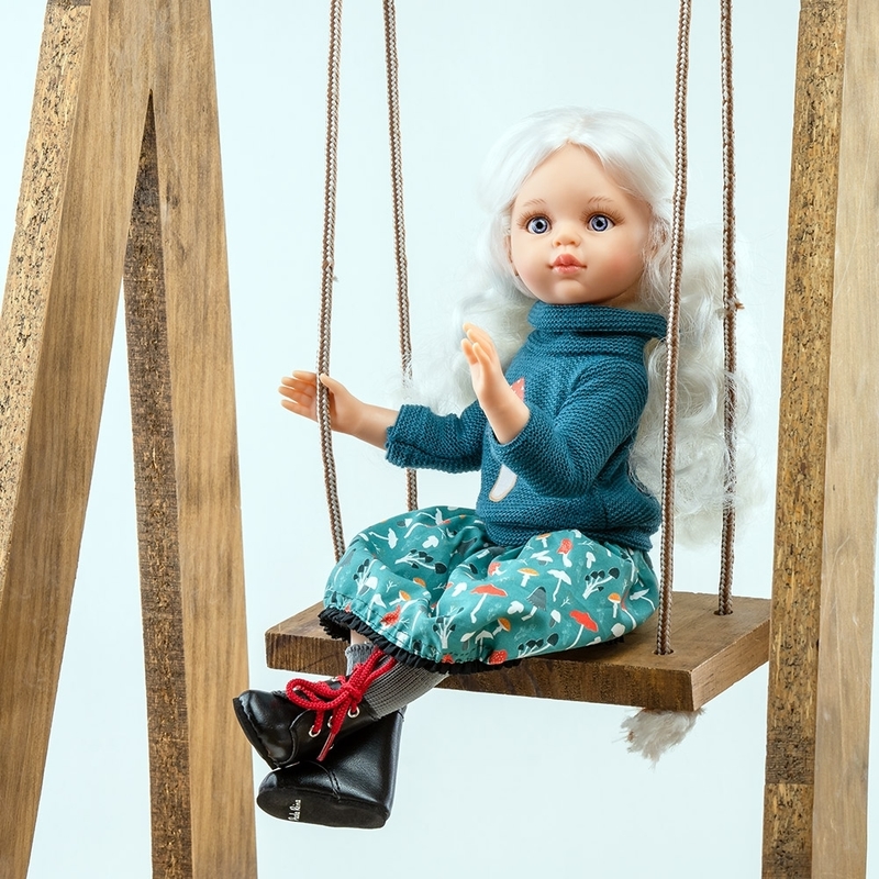 Кукла Сесиль, шарнирная, арт. 04854, 32 см - 10
