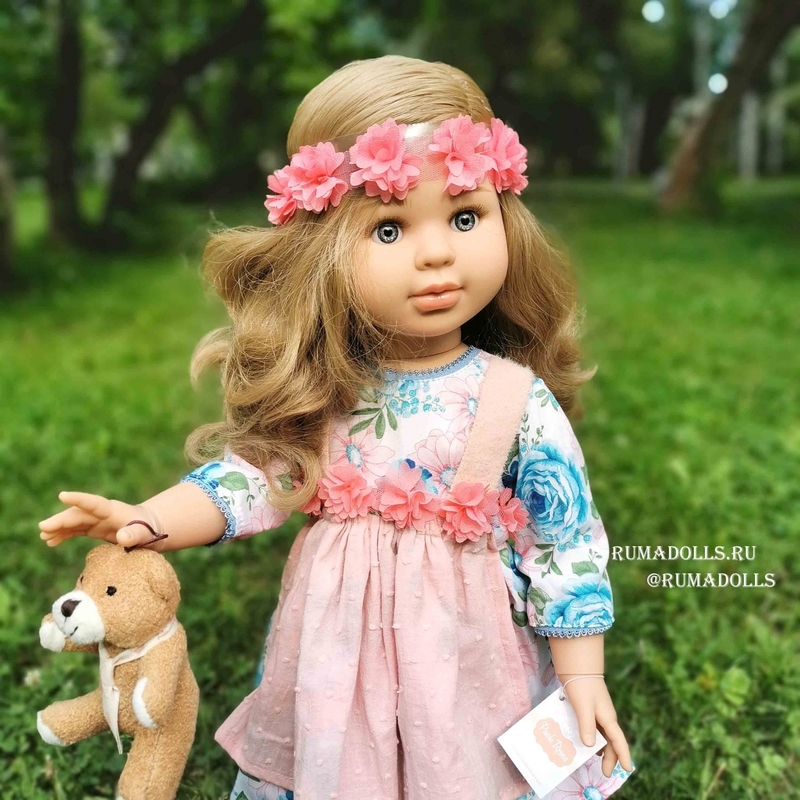Кукла Альма, шарнирная, арт. 06565, 60 см - 9