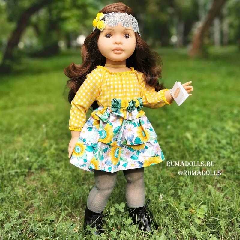 Кукла Лидия, шарнирная, арт. 06566, 60 см - 8