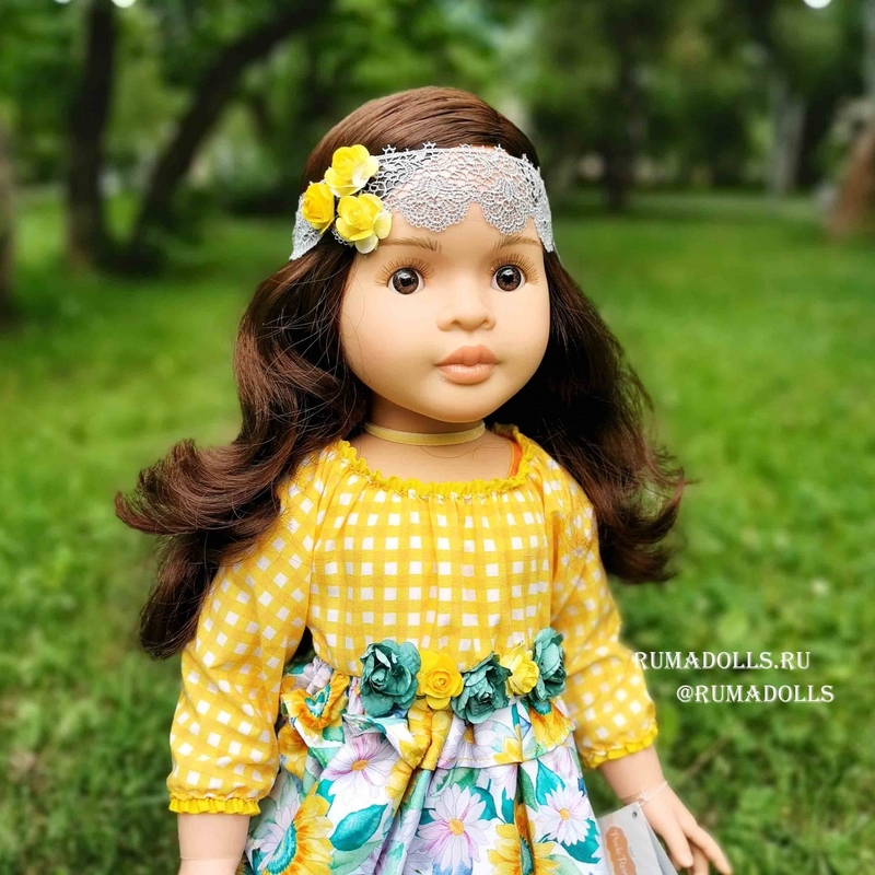 Кукла Лидия, шарнирная, арт. 06566, 60 см - 9