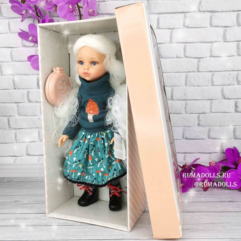 Кукла Сесиль, шарнирная, арт. 04854, 32 см - 12