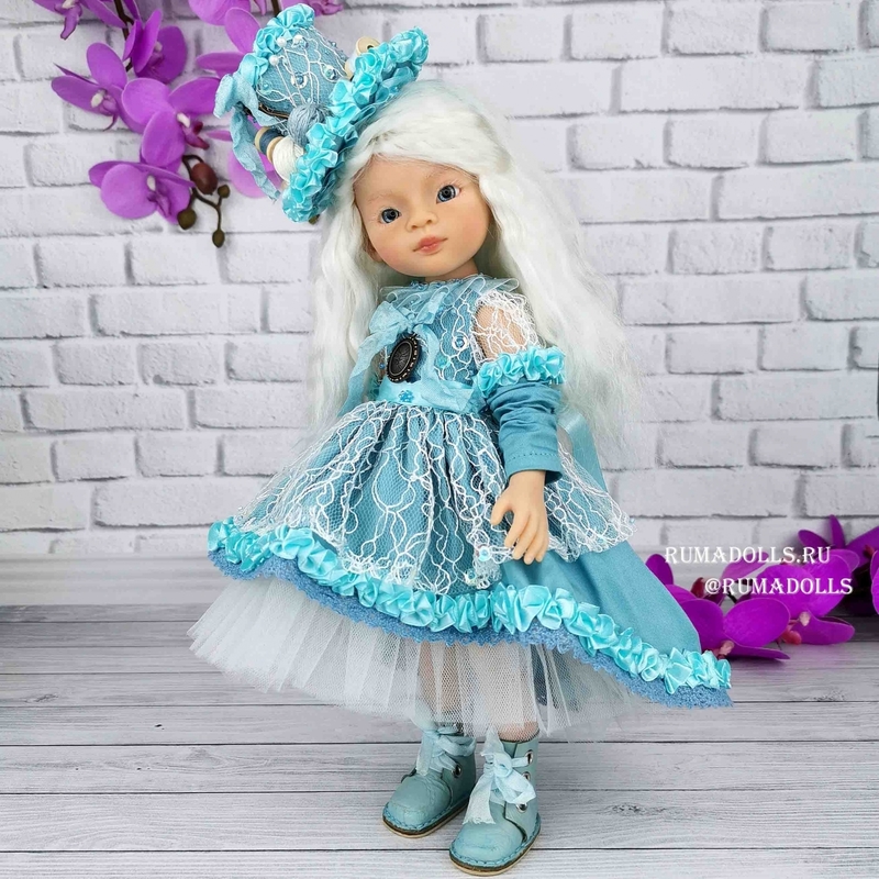 ООАК кукла Швейная фея RD07028, 32 см - 9