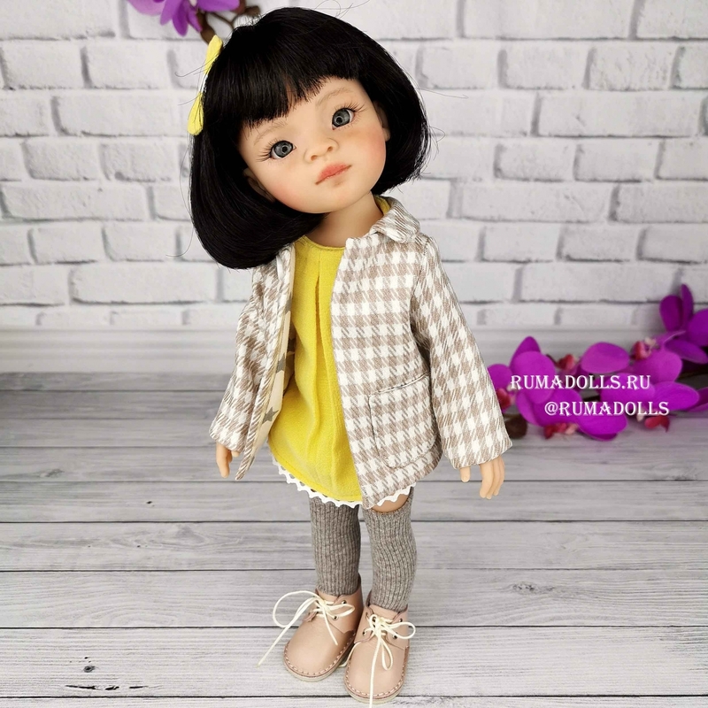 ООАК кукла Амелия RD07032, 32 см - 5