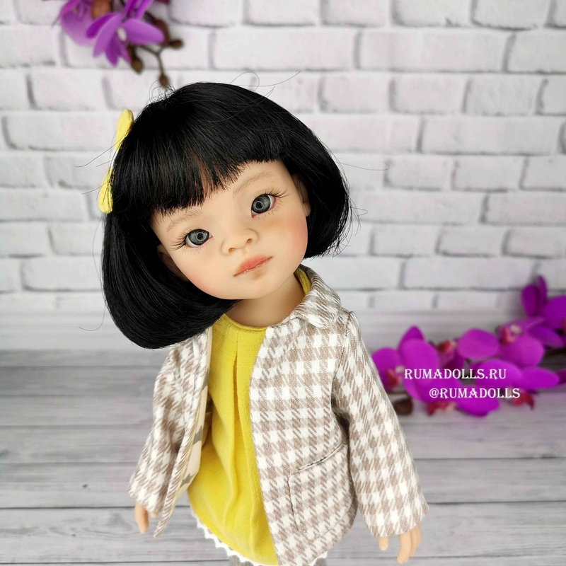 ООАК кукла Амелия RD07032, 32 см - 6