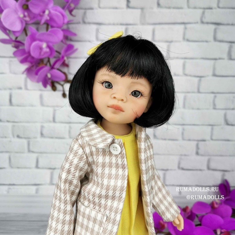 ООАК кукла Амелия RD07032, 32 см - 8