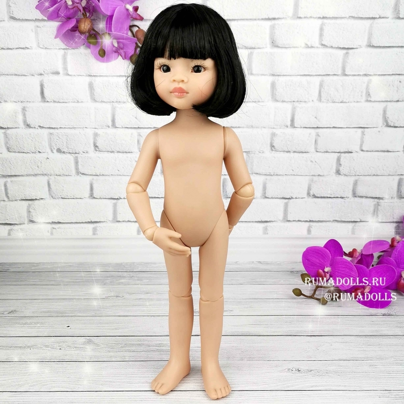 Кукла Лиу без одежды на шарнирном теле, арт. RD07035 - 2