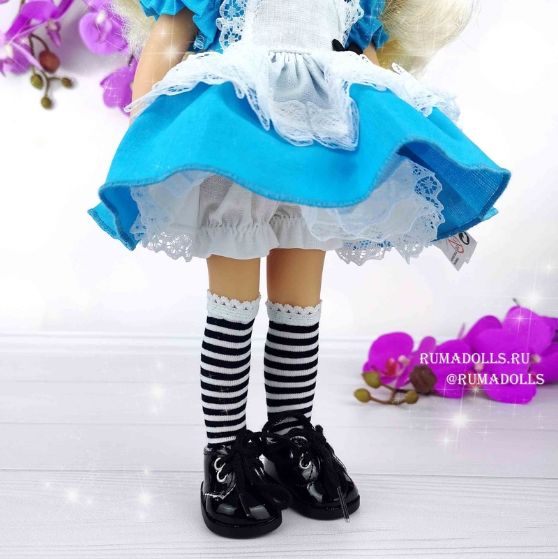 Кукла Клаудия в костюме «Алиса в стране чудес», 32 см - 10