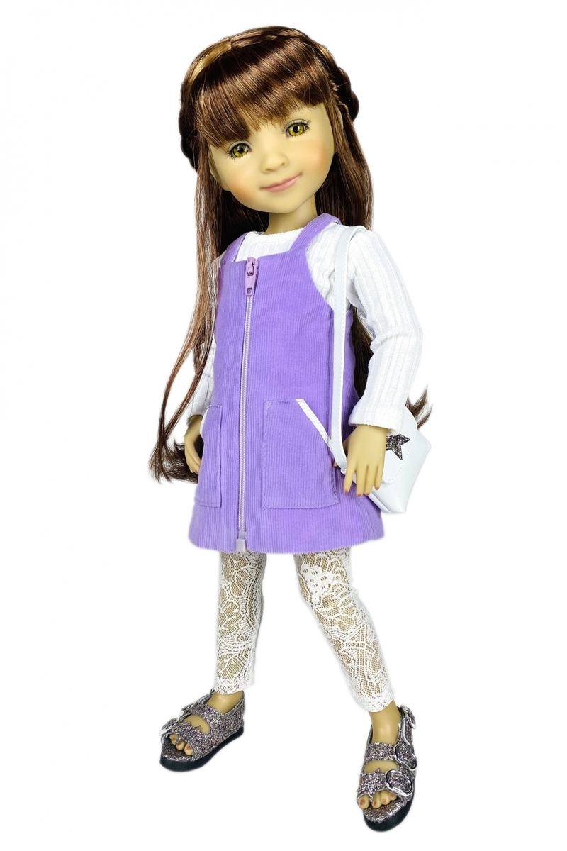 Кукла Бэлла в сиреневом сарафане, арт.2009 - 9