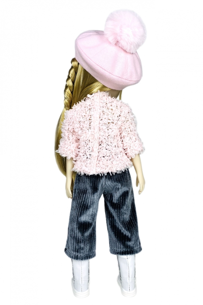 Кукла Сара в берете, арт.2010, 37 см - 11