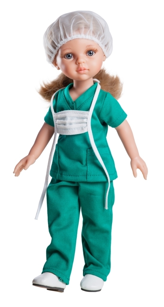 Кукла Карла медсестра, арт. 04617X, 32 см - 10