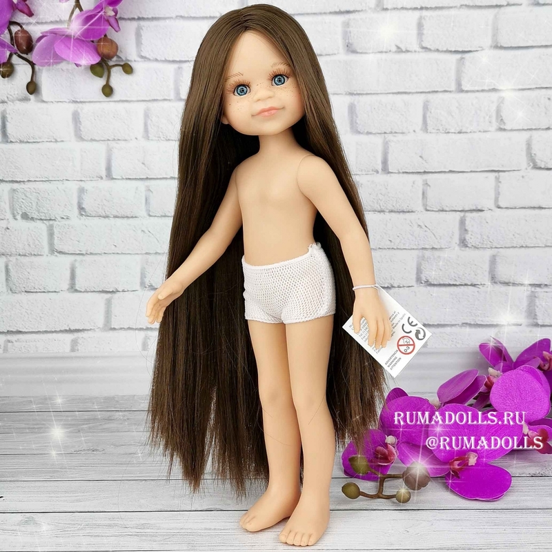 Кукла Клео с удлиненными волосами без одежды, арт.14831, 32 см - 10