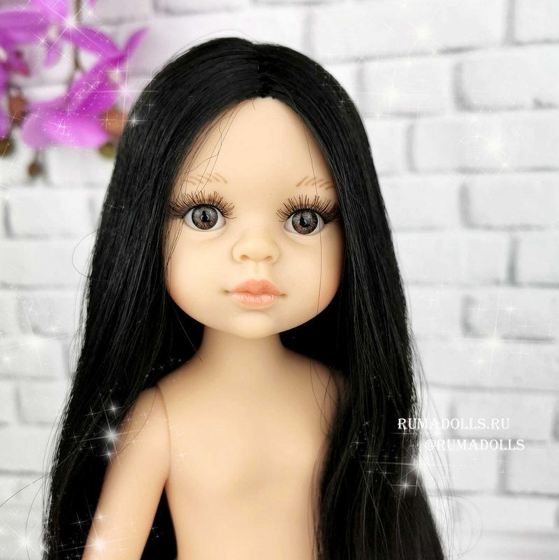Кукла Карина с удлиненными волосами без одежды, арт.14832, 32 см - 6