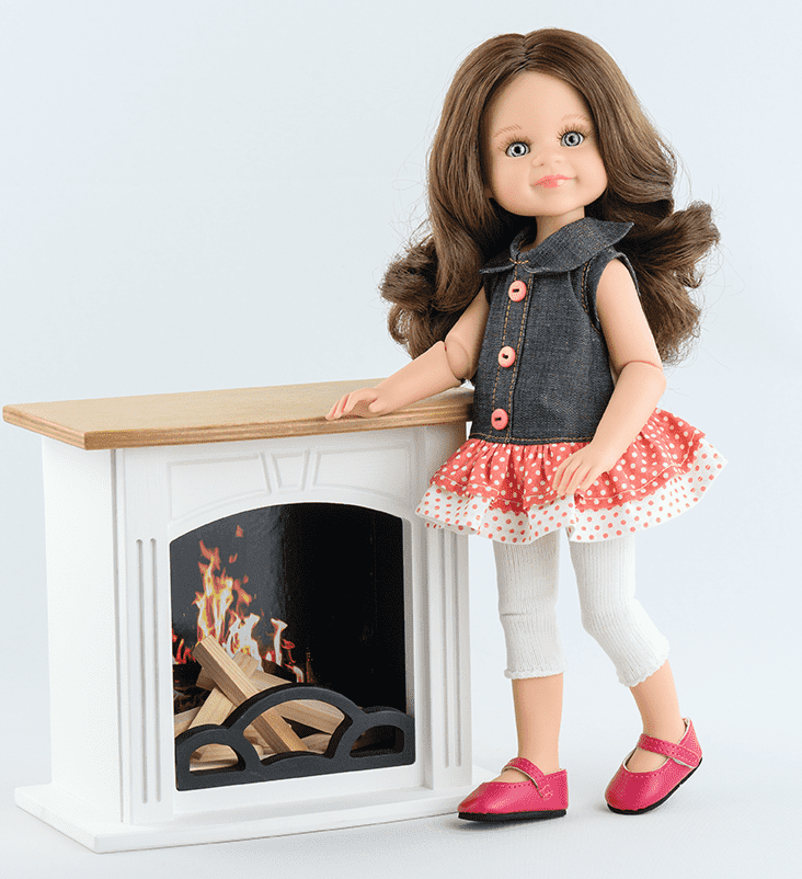 Кукла Салю, шарнирная, арт. 04859, 32 см - 15