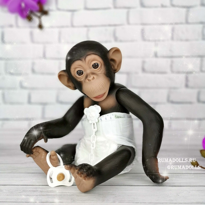 Обезьяна.Baby Chimp, арт. 452073, 36 см - 11