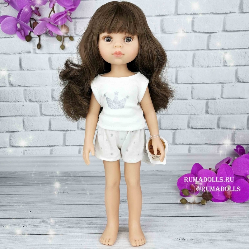 Кукла Кэрол в пижаме, арт. 13209, 32 см - 7