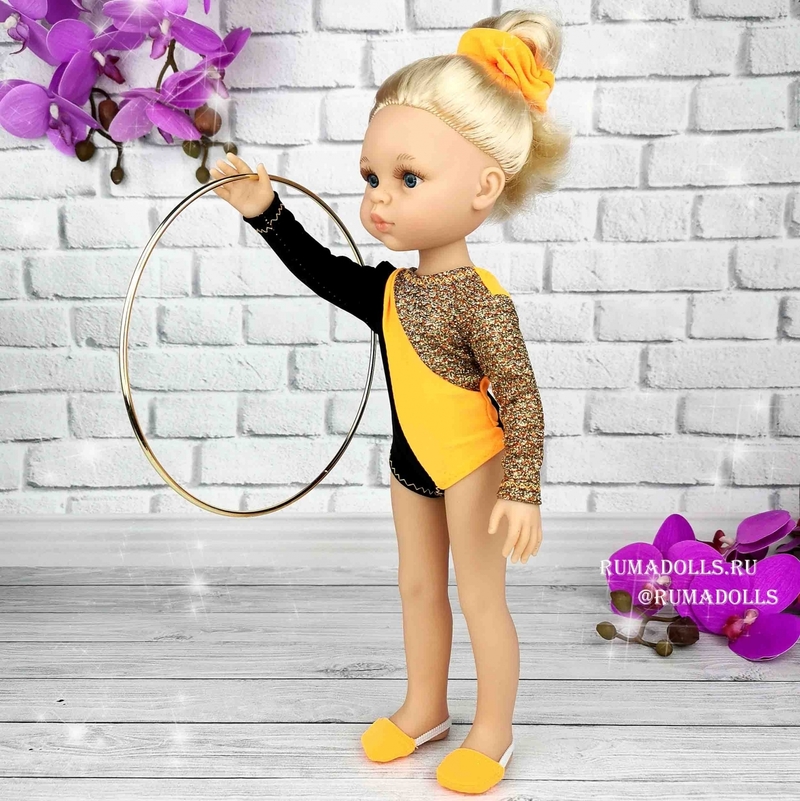 Кукла Клаудия гимнастка, 32 см - 7