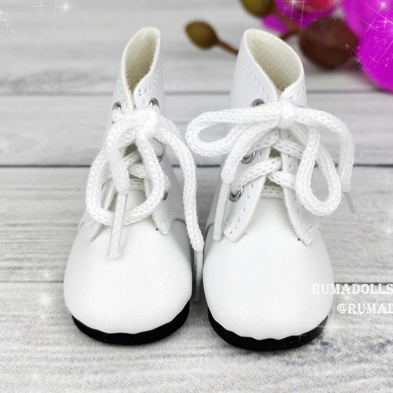 Ботинки белые, для кукол 32 см, арт. 62324 - 6