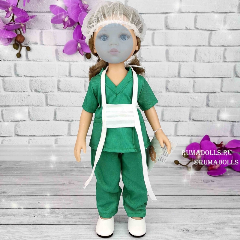 Одежда для куклы Карла медсестра, 32 см, 54617 - 5