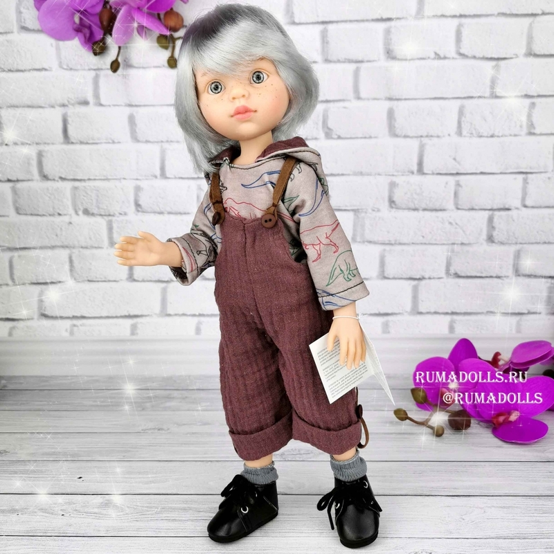 Кукла Серхио, шарнирная, арт. 04855, 32 см - 10