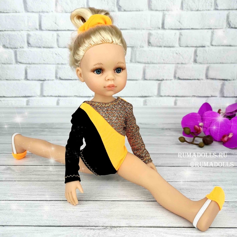 Кукла Клаудия гимнастка, 32 см - 8