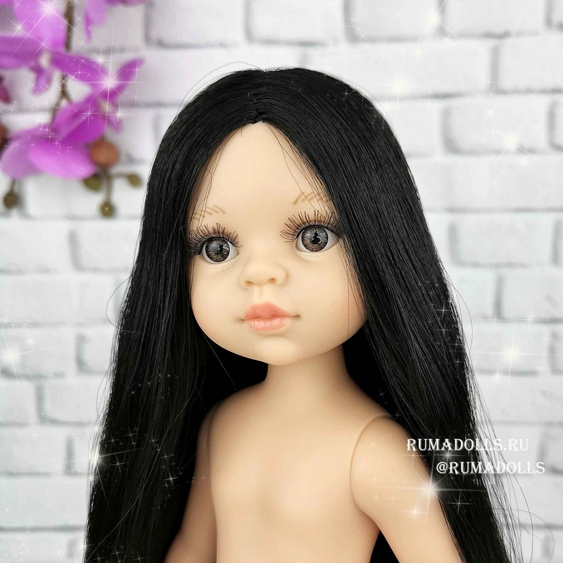 Кукла Карина с удлиненными волосами без одежды, арт.14832, 32 см - 9