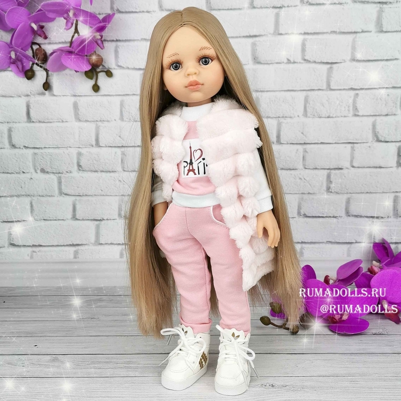 Кукла Карла «Sport Style» в розовом «Париж», 32 см - 7