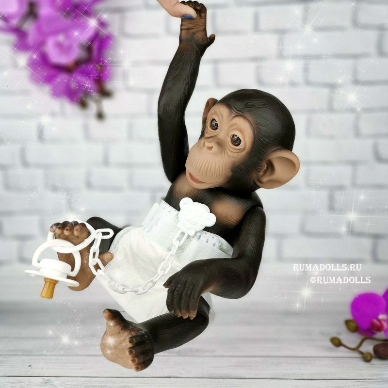 Обезьяна.Baby Chimp, арт. 452073, 36 см - 9