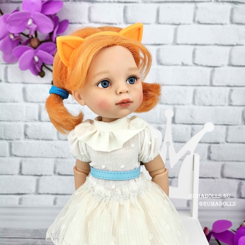ООАК кукла Анита на шарнирном теле RD07052, 32 см - 9