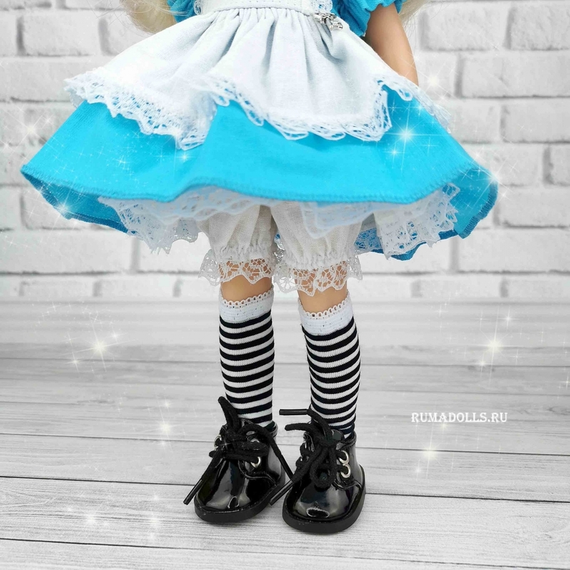 Кукла Клаудия в костюме «Алиса в стране чудес», 32 см - 6