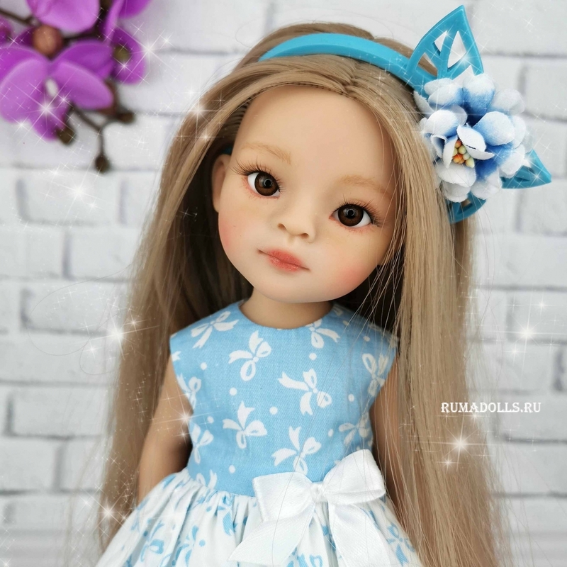ООАК кукла Амина RD07054, 32 см - 10