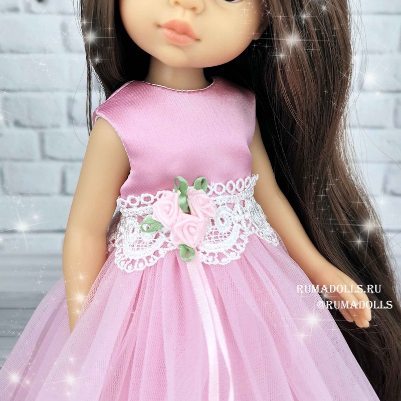 Кукла Кэрол в платье «Родонит», 32 см - 8