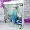Кукла Кармело велосипедист, арт. 04659, 32 см - 1