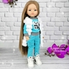 Кукла Маника «Sport Style» в голубом, арт. RD00092, 32 см - 1