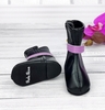 Сапоги черные с фиолетовой пряжкой, для кукол 32 см., арт. 63210 - 1